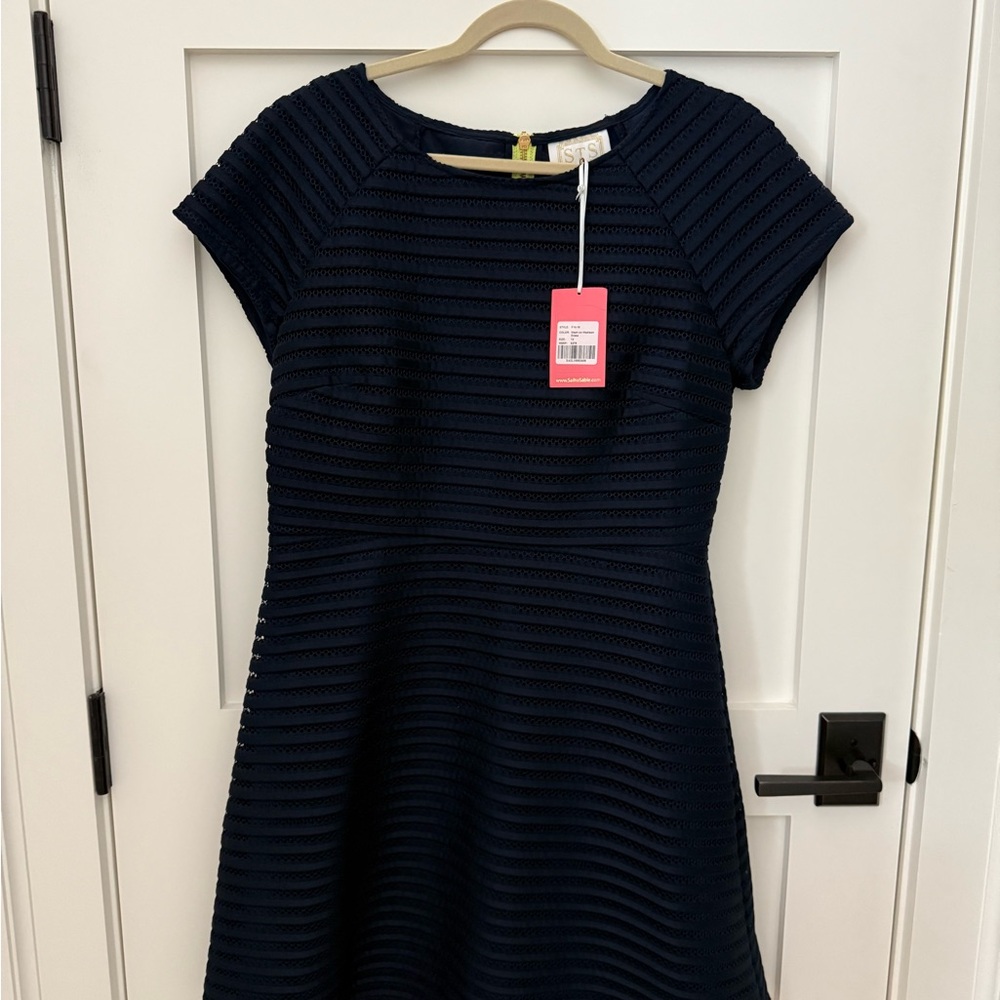 Sail to Sable Navy Mini Dress